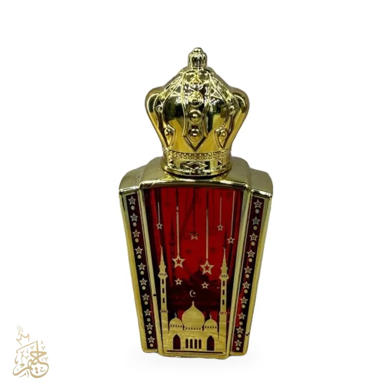 زجاجة عطر التاج الذهبي 50 ملي – حليم جروب للعطور