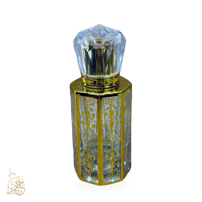 زجاجة عطر ذهبي 50 ملي – حليم جروب للعطور