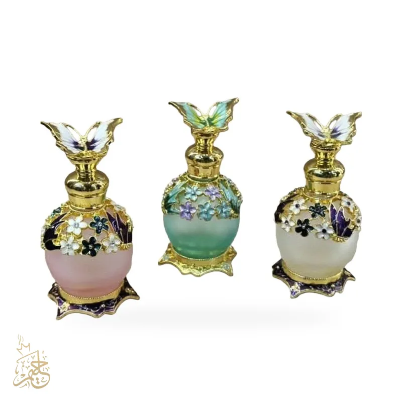 زجاجة عطر كرستال ألوان 15 ملي – حليم جروب للعطور