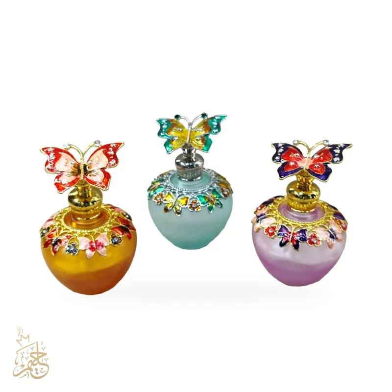 زجاجة عطر كرستال ألوان 40 ملي – حليم جروب للعطور